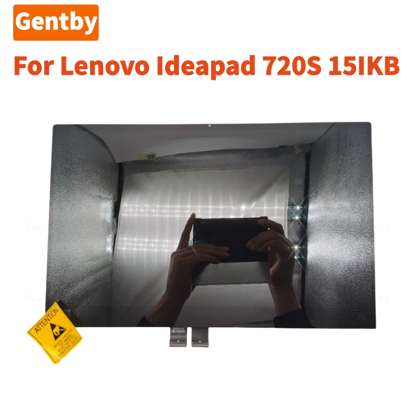 

15,6 "сенсорный ЖК-экран UHD с цифровым преобразователем в сборе для Lenovo Ideapad 720S Touch-15IKB Type 81CR 3840*2160, замена