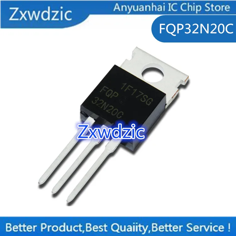 

10pcs 100% New Imported Original FQP32N20C FQP32N20 TO-220 MOS Tube Field Effect Transistor 32A 200V