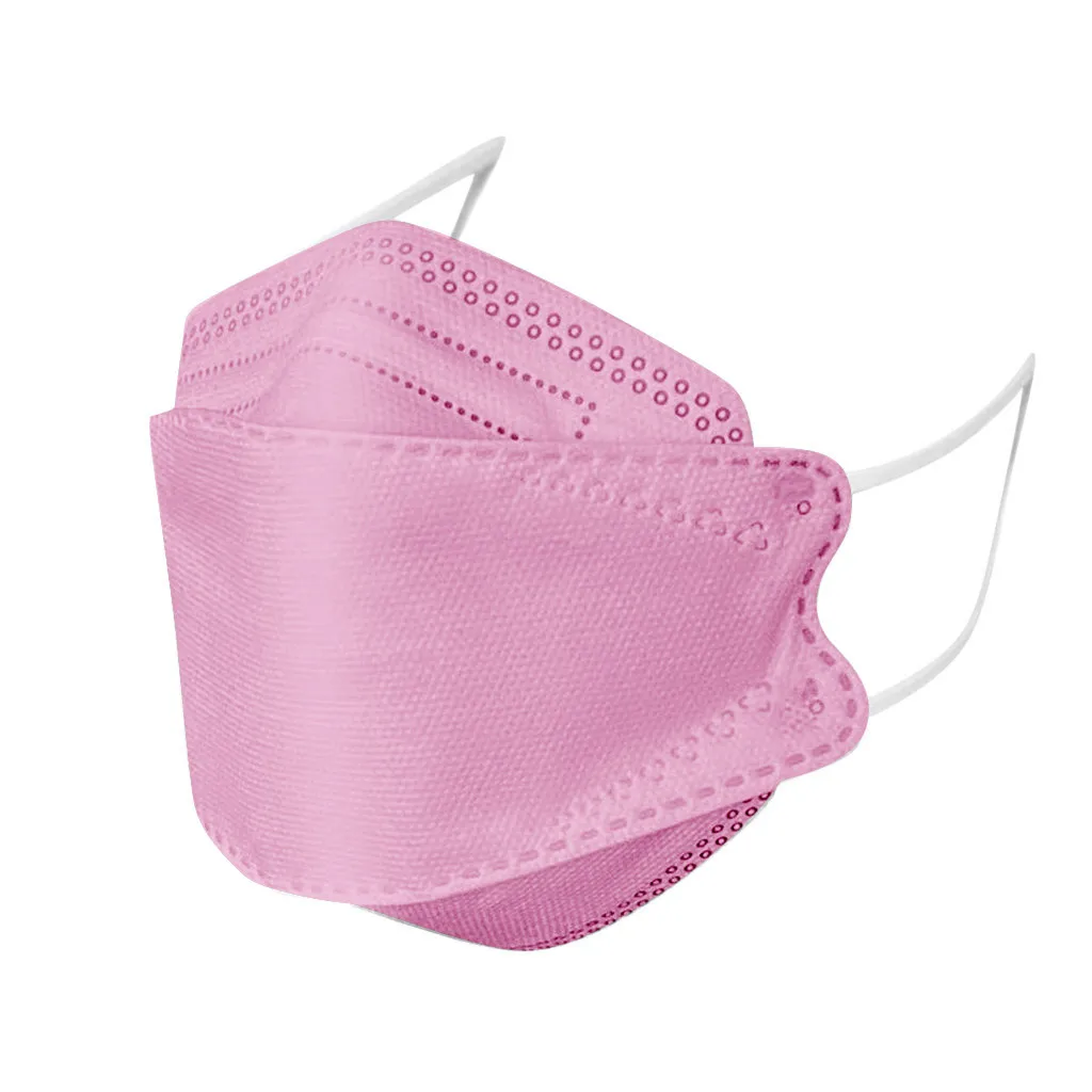

10pc Adult Unisex Disposable Masker black pink Mouth Mask Outdoor Safety Face Mask Mascarilla D4 Halloween Cosplay Masque