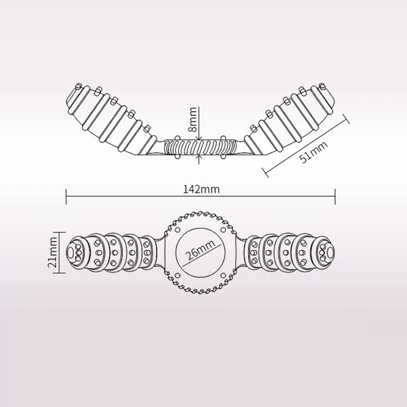 Двойной пуля Вибрирующая пенис для дополнительной женской стимуляции задержки