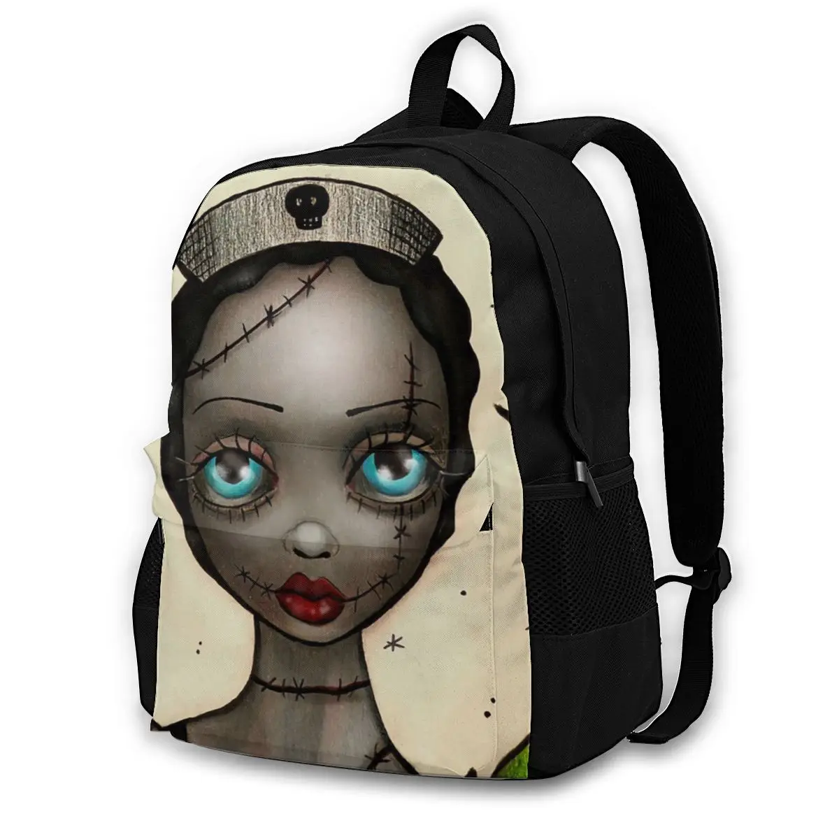 

Рюкзаки Хэллоуин на открытом воздухе подростков легкий рюкзак забавные полиэстерных мешках