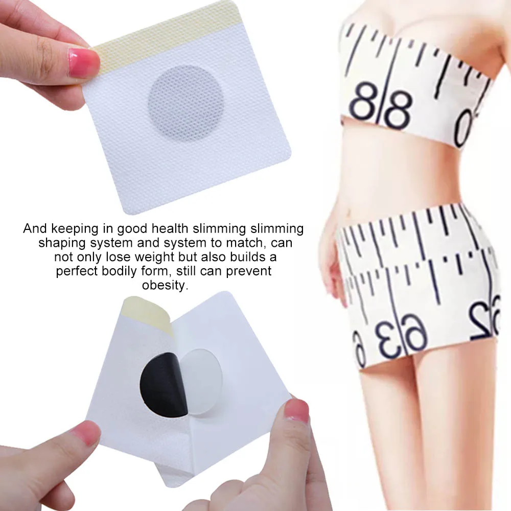 Наклейка на пупок для похудения пластырь потеря веса детоксикации тела