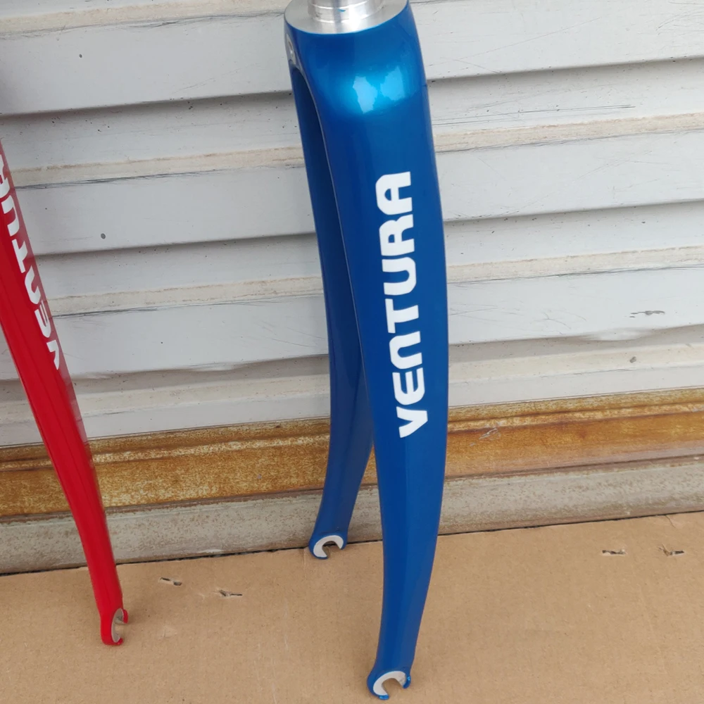 

high quality 700C Road Bike Fork 28.6mm gloss Carbon Aluminium Fixie Road Cycling Bicycle Forks