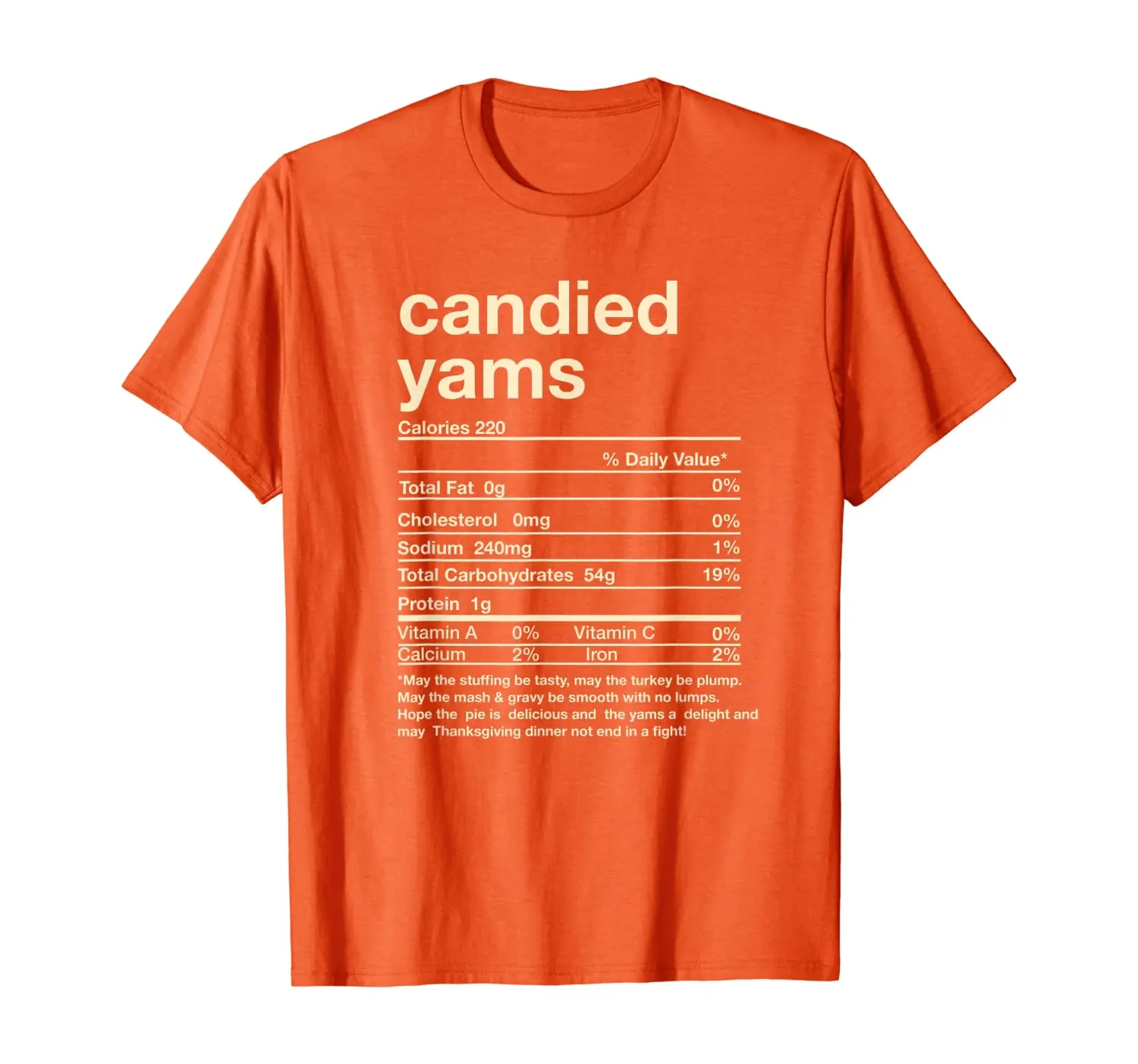 

Смешные конфеты Yams питательные факты День благодарения подходящая футболка