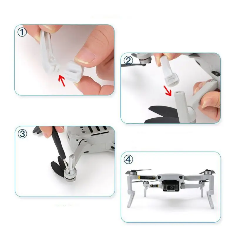 Складные расширенные опорные приспособления для Mavic Mini стабилизаторы удлинения