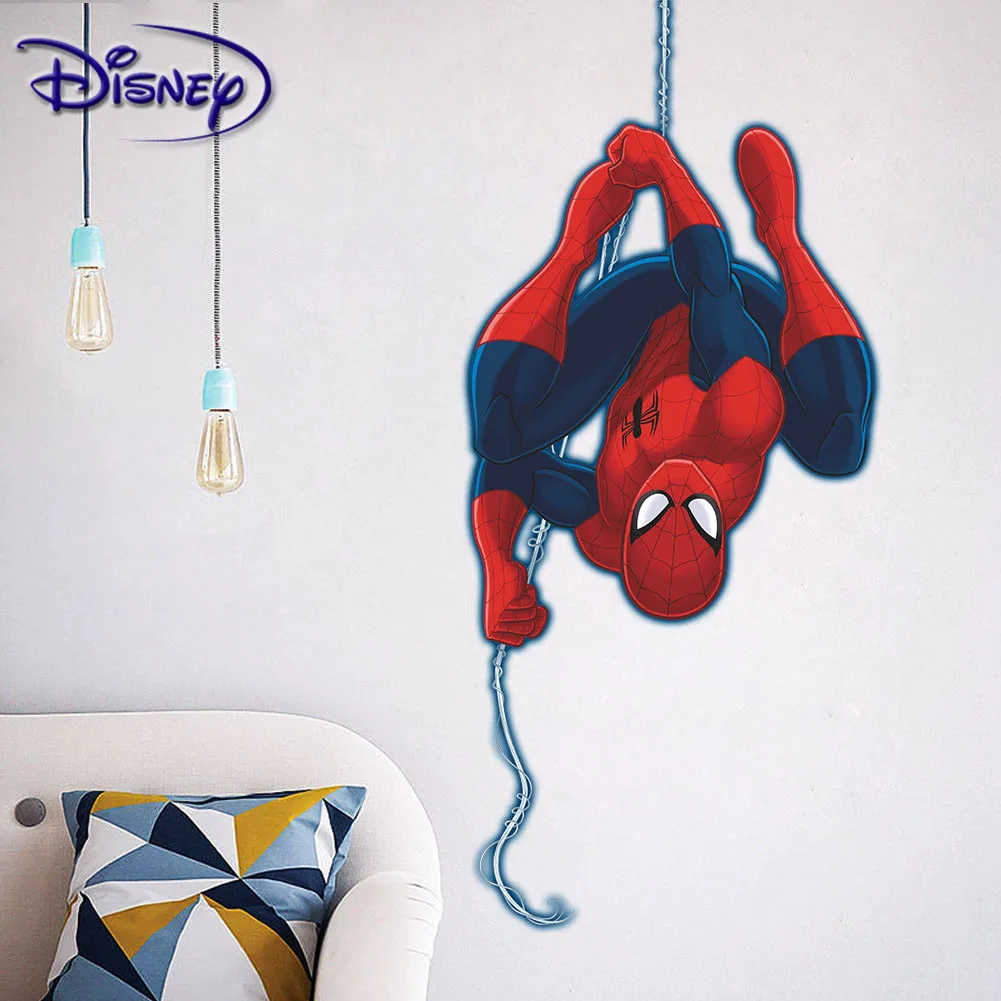 3d-наклейки Человек-паук Disney декор для детской комнаты спальни сделай сам
