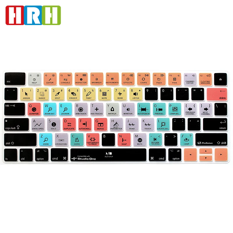 Чехол для клавиатуры HRH Studio One Hot key силиконовая защитная пленка Apple Magic MLA22B/A