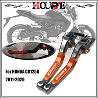 for honda cb125r cb 125r cb125 r 2011 2020 2019 2018 2017 2016 2015 2014 motorcycle cnc folding extendable brake clutch levers