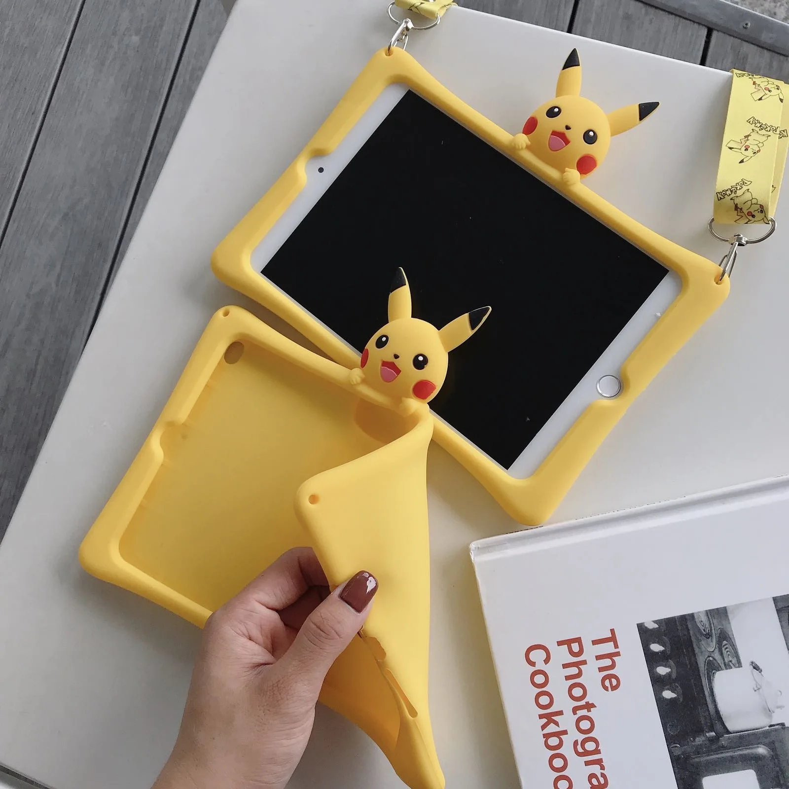 Leuke Пикачу детский чехол для IPad 9,7 Pro 9,7 11 Air 2 IPad 2/3/4 5 6 IPad Mini 1 2 3 4 5 мягкая силиконовая подставка чехол Funda