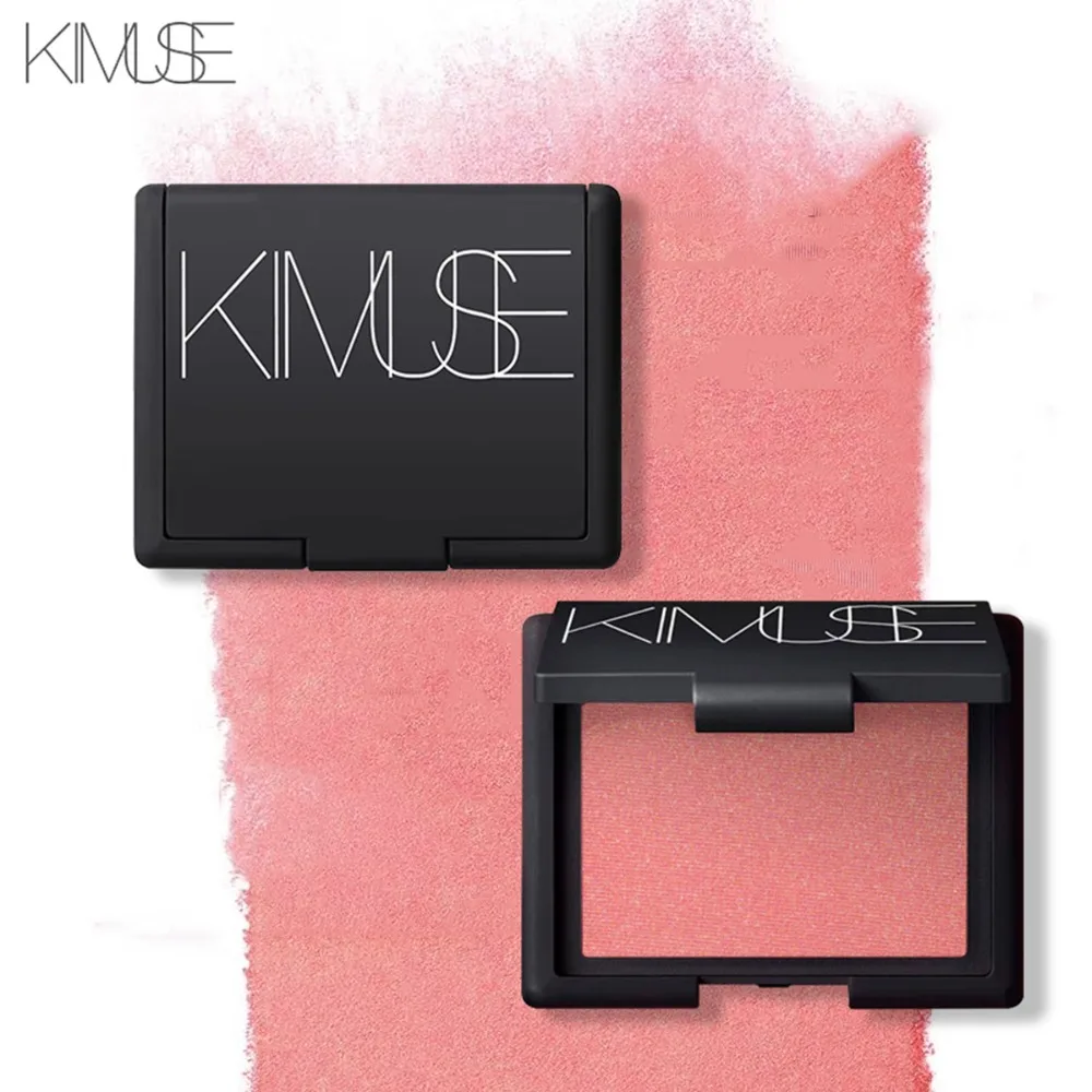 KIMUSE одиночные Румяна Блеск Румяна Высокое качество длительный легко носить макияж Румяна для лица Косметическая пудра