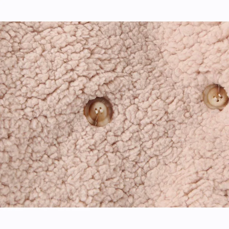 2019 женское Однотонное шерстяное пальто с гранулированным покрытием