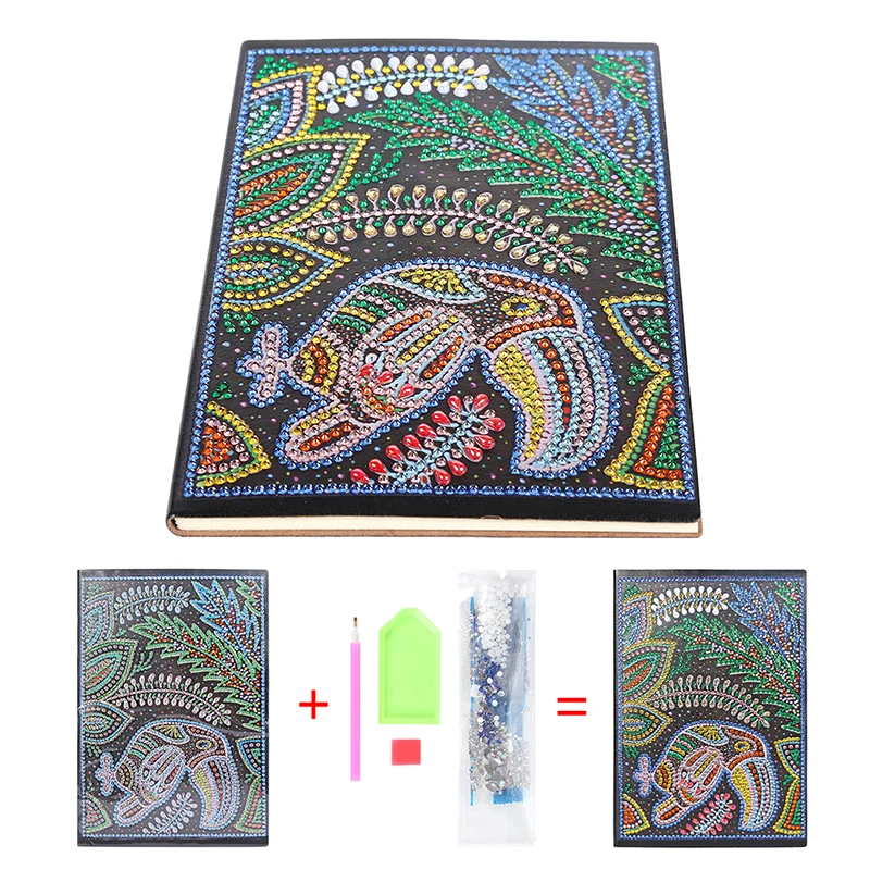 Алмазная живопись блокнот s особой формы дневник книга алмазная вышивка