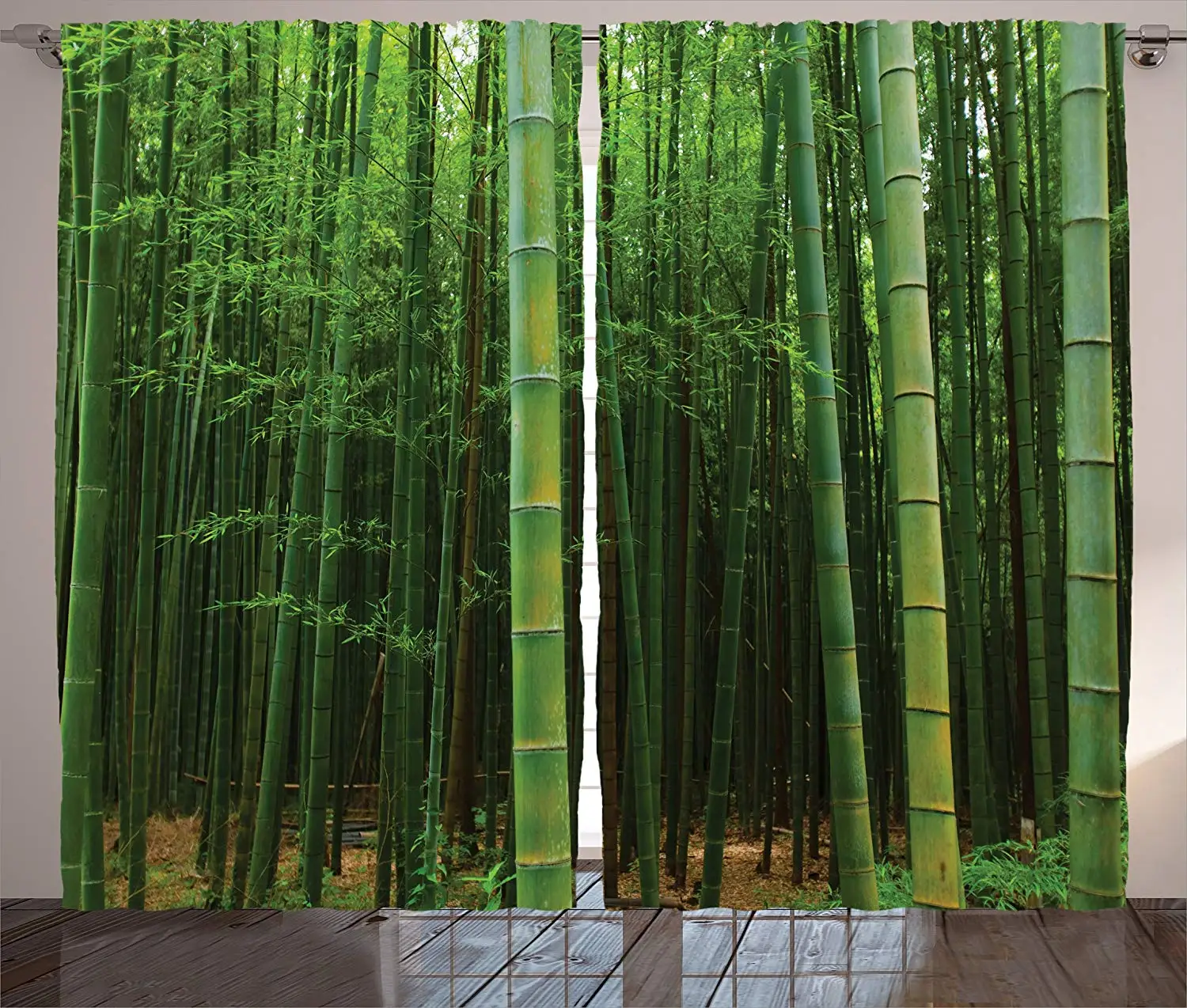 

Bamboo Modern Blackout Curtains For Living Room Window Curtains For Bedroom Curtains Finished Drapes Blinds