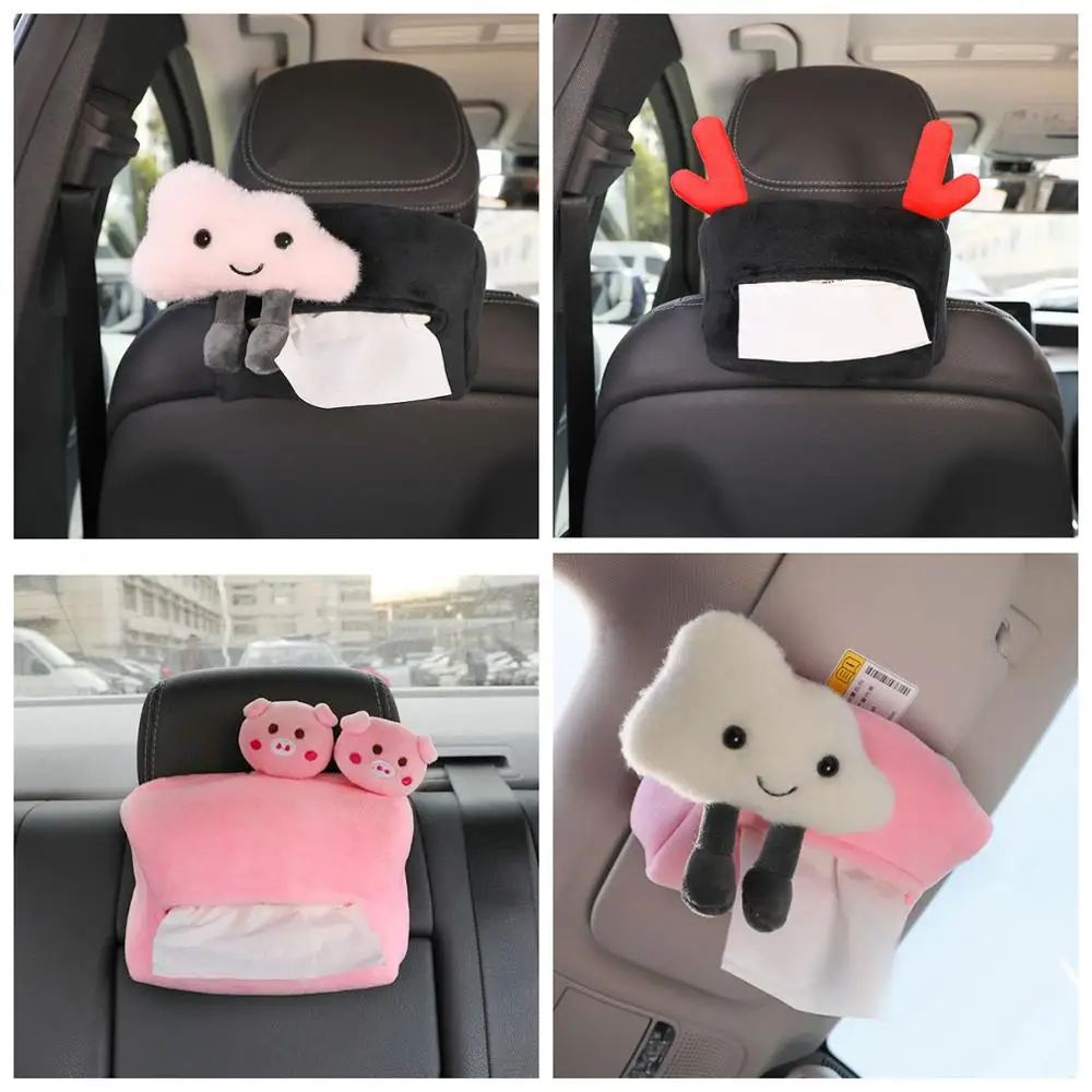 1 шт. 19 см мультяшный облако олень плюшевый подлокотник коробка бумажное