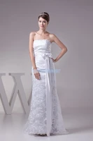 new design fashion bride long lace up bridal gown belts custom sizecolor whiteivory lace mother of the bride dresses