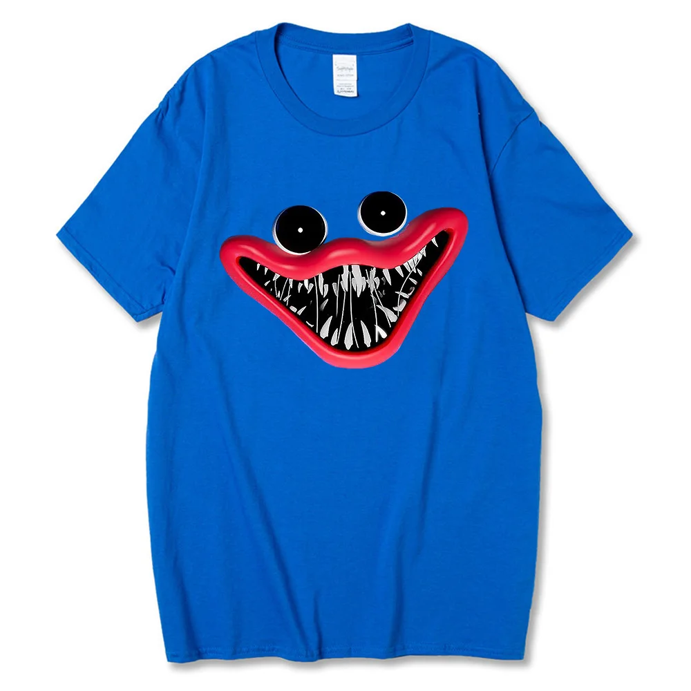 

Horror Game Poppy Cotton T-Shirt Women Unisex Pure Cotton Tshirt Japanese Anime Kawaii T-shirt Female Printed Tees