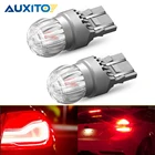 Светодиодные лампы стоп-сигнала W215W 7443 BAY15D P215W 1157 12V, 2 шт., для Honda Civic Автомобильный задний фонарь, Accord, CRV, типа R, Hrv