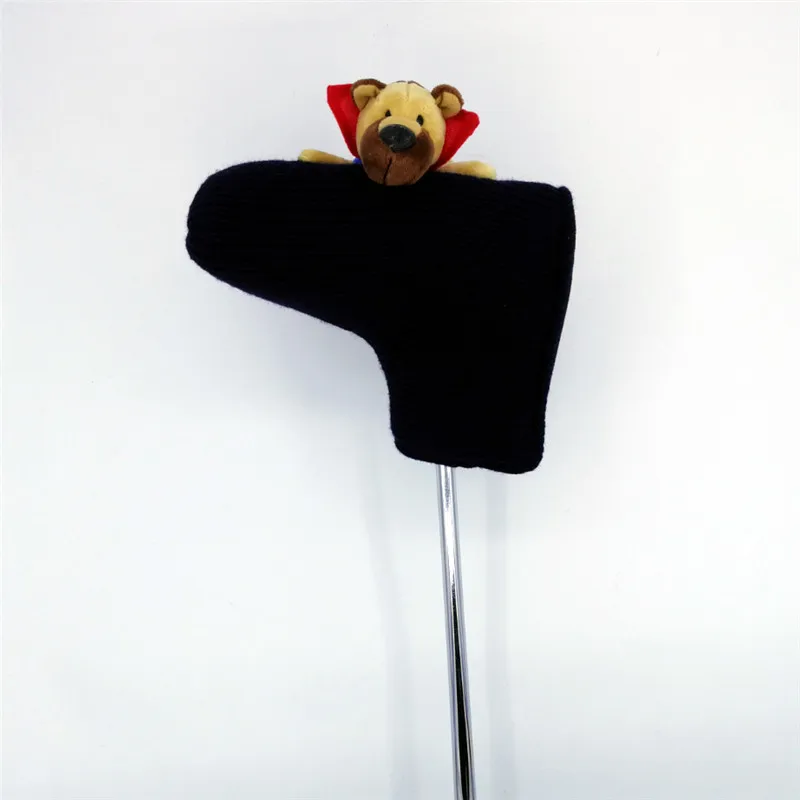 Новинка 2019 шерстяные Чехлы для головы гольфа с животными Вязаные чехлы клюшек