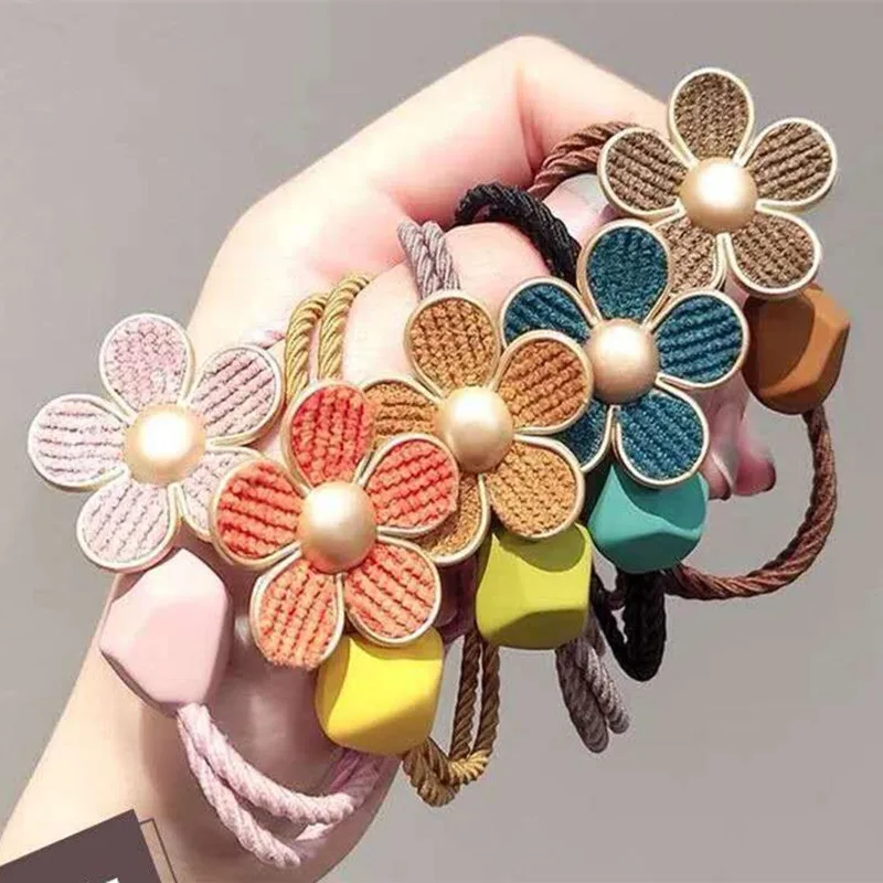 

1Pcs Novelty Cute Fashion Women Girl Elastic Rubber band Head rope Bow Tie for Girls Headwear Hair Accessories Headdress