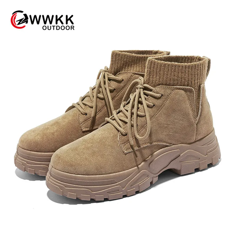 WWKK/Высококачественная обувь для пеших прогулок Женская Сезон осень зима