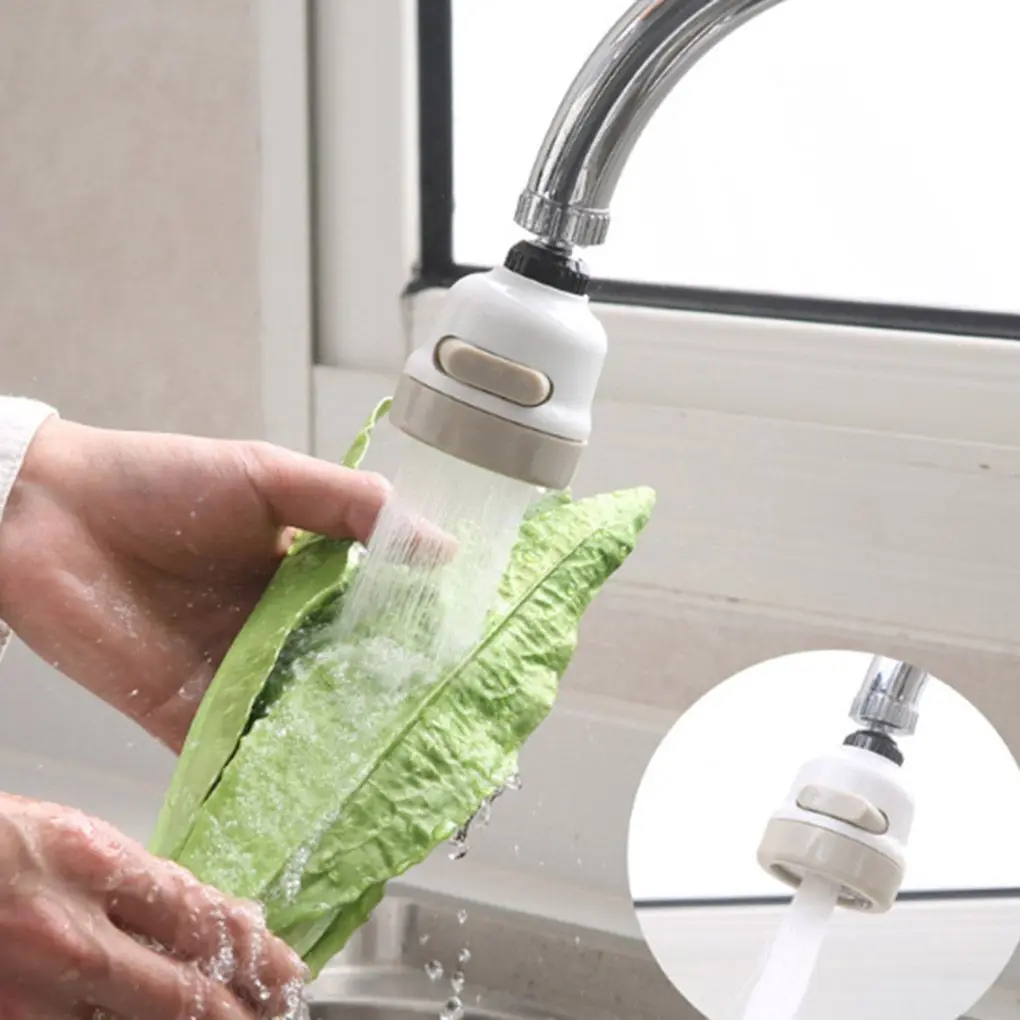 

3 Mode Spray Faucet Flexible Water Saving Filter Sprayer Nozzle 360 degree Rotate Diffuser Filter Saving Water Faucet Accessory