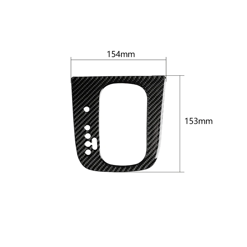 

Car Carbon Fiber Center Control Gear Shift Panel Cover Sticker Trim For VW Golf 6 MK6 2010 2011 2012 2013