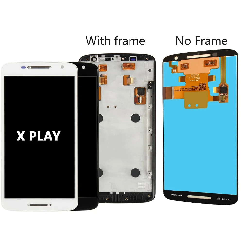 ЖК-дисплей для Motorola X Play сенсорный экран дигитайзер рамка Moto XT1561 LCD XT1562 XT1563