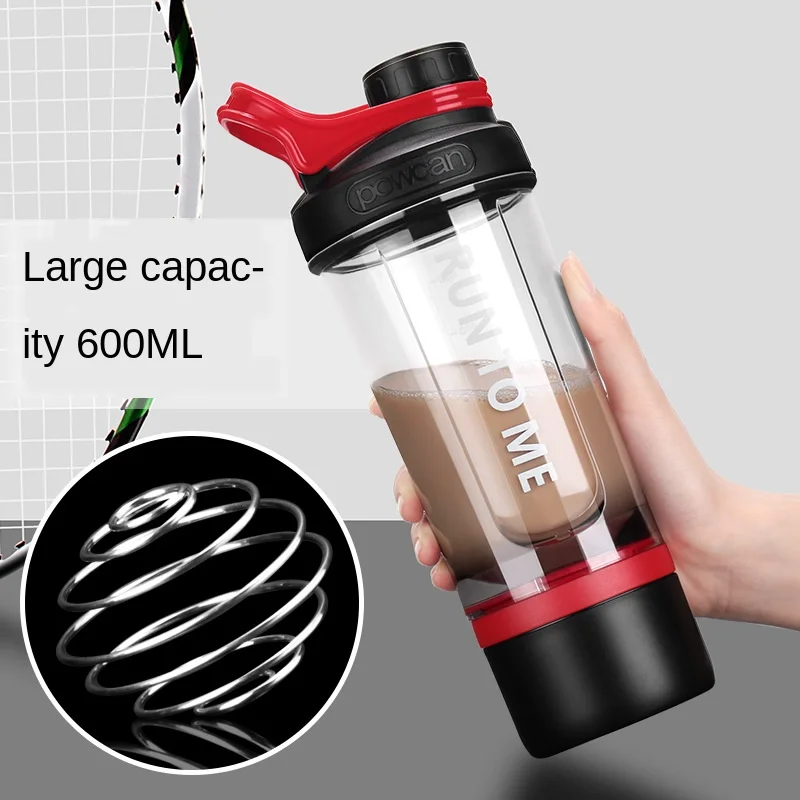 

Shaker water bottle beverage plastic bottle gym fitness water bottle outdoor camping picnic bicycle riding climbing bottle