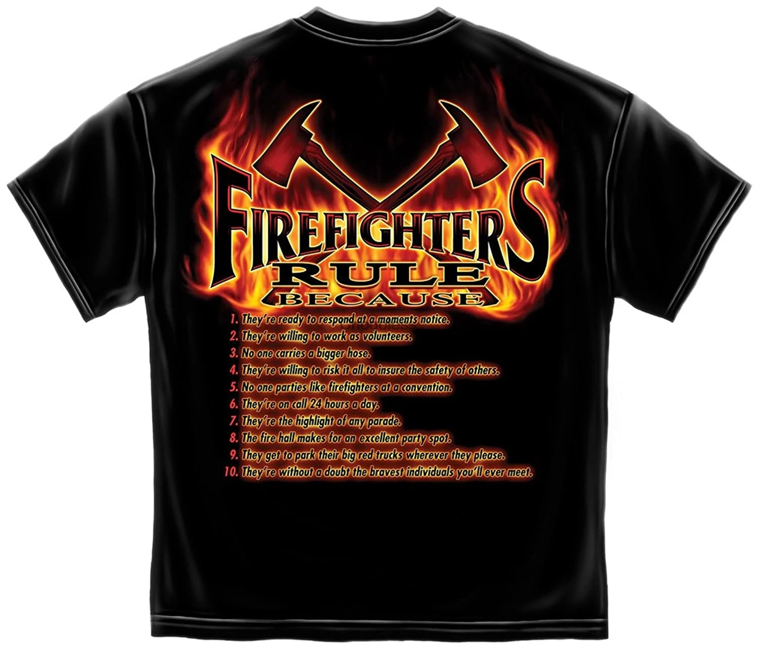 

Erazor Bits Firefighter T Shirt Firefighter Shirt Rule Firefighters Shirt ADD173-RL2001XXL