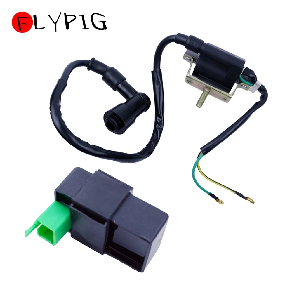 Катушка зажигания и коробка 5P AC CDI для квадроциклов 50 куб. См 70 90 110 125 См|cdi box|ignition