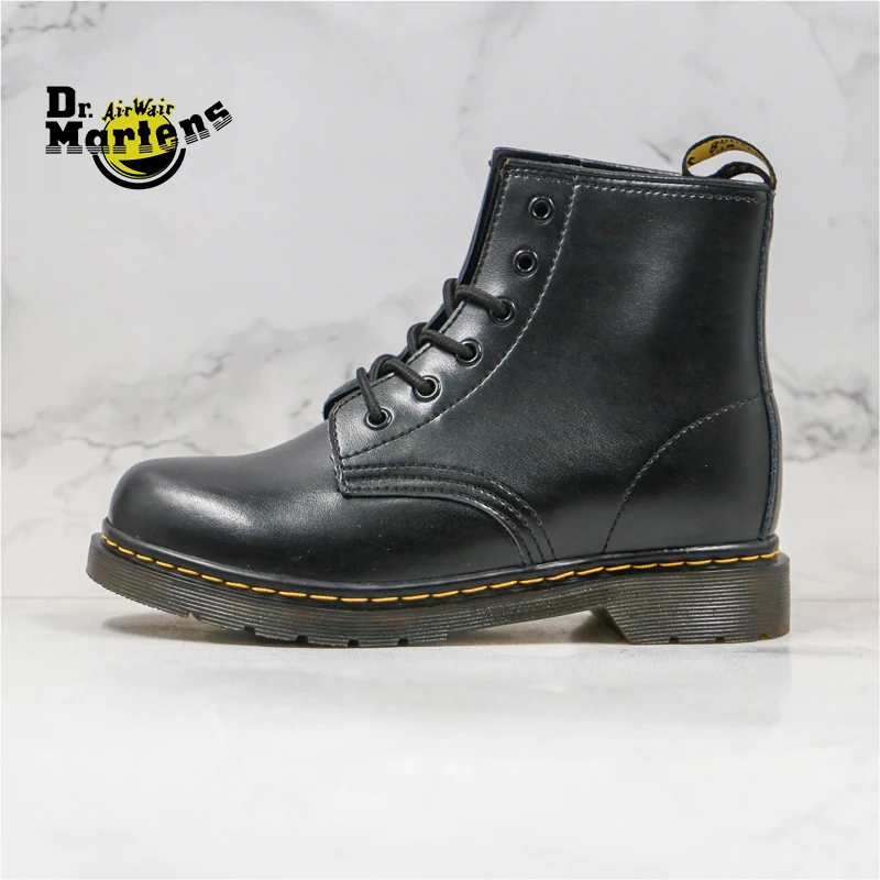 

Dr.Martens Men and Women 6 Eyes Doc Short Martin Ankle Boots Unisex Anti-Slip Smooth Leather Durable Retro Outdoor Casual Shoes