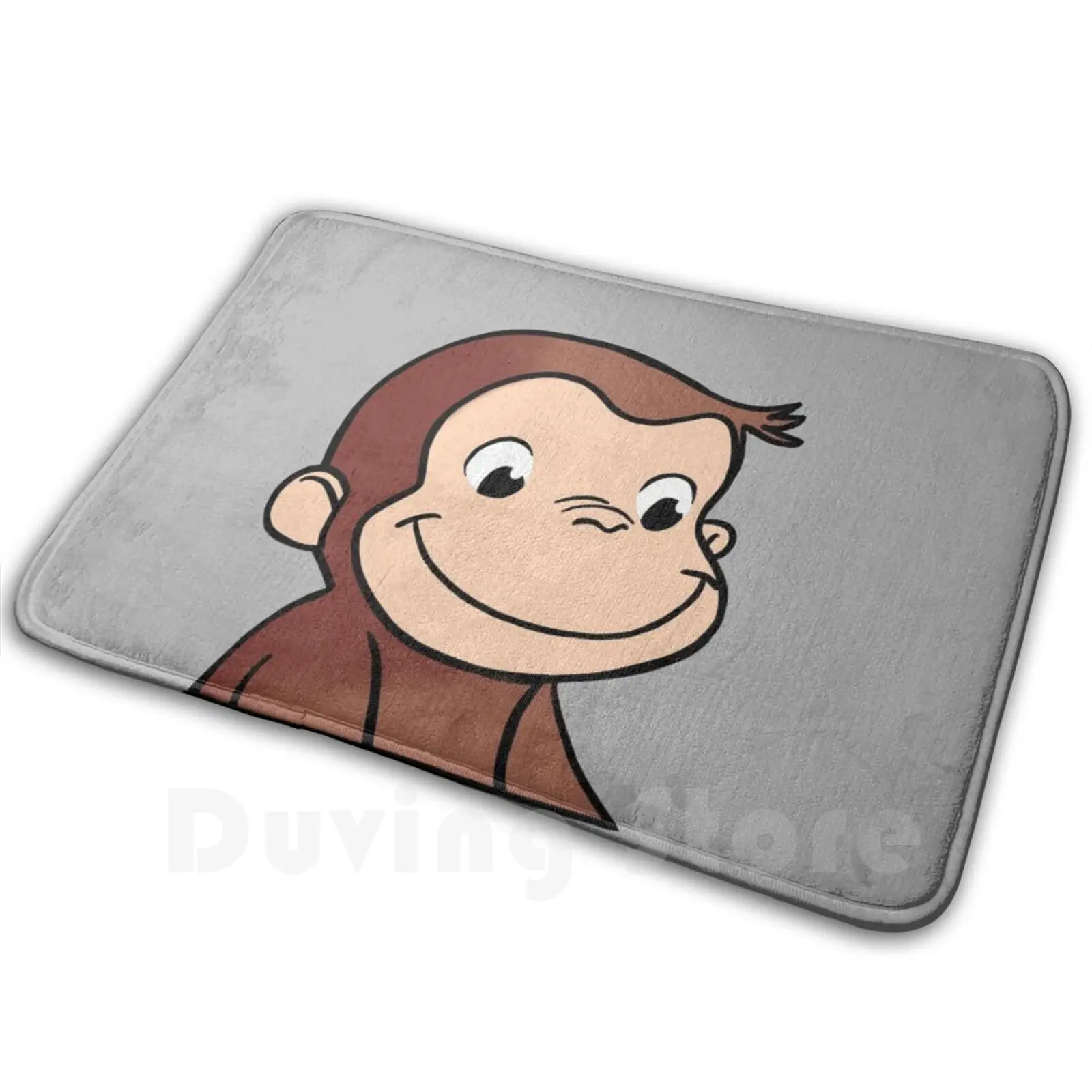Коврик с изображением любопытного Джорджа Противоскользящий коврик коврики для
