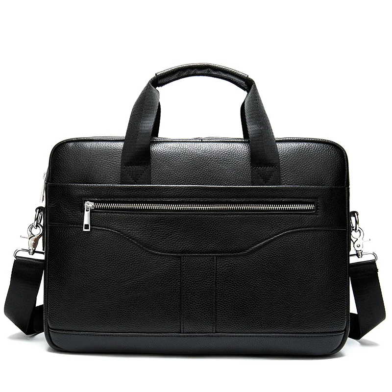 8824black WESTAL мужской портфель, мужская сумка из натуральной кожи, сумка для ноутбука, кожаная сумка для компьютера/офиса, Мужские портфели для документов, сумки - Цвет: 8824black