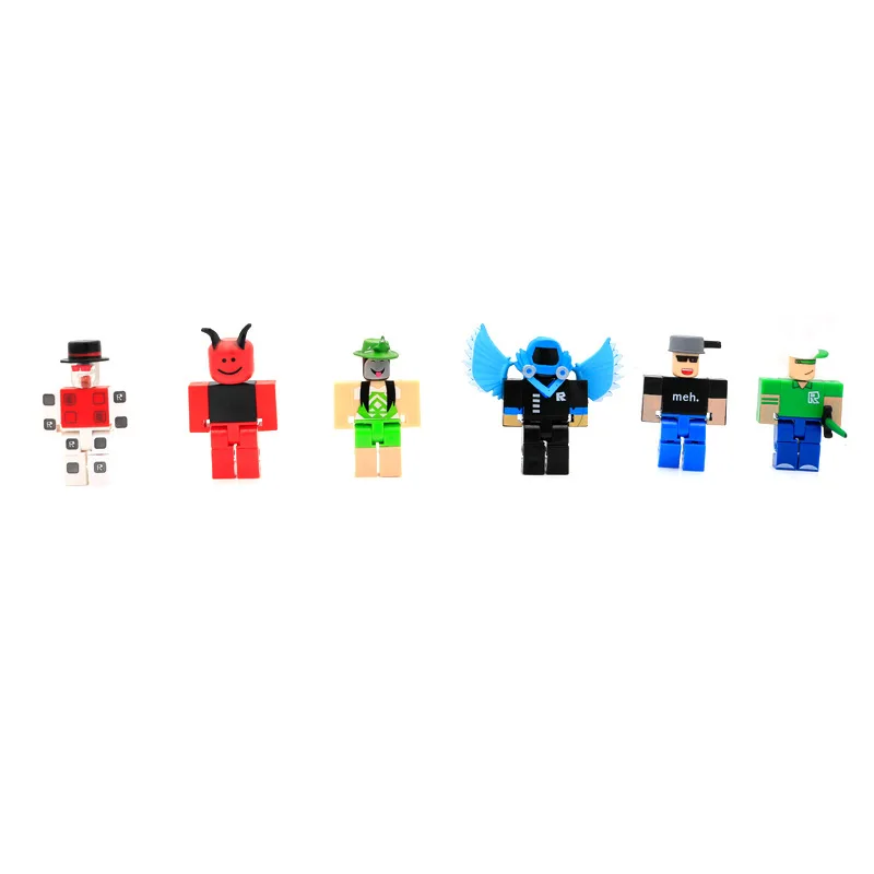 24 шт./компл. ROBLOX Фигурки 7 см ПВХ набор куклы игрушки аниме модель фигурки для
