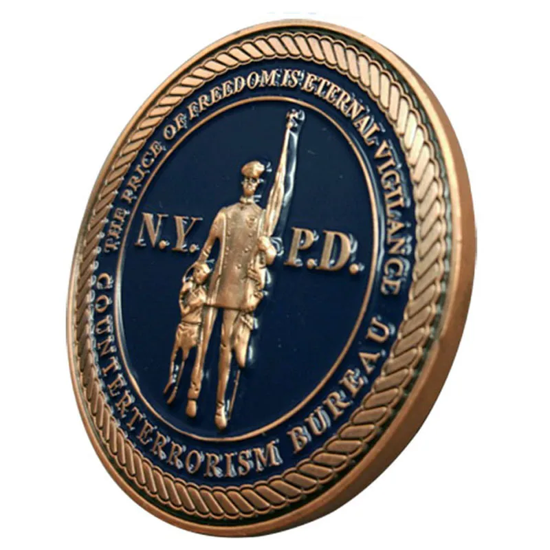 Низкая цена 3D Военный сувенир самый продаваемый вызов монета прозрачная