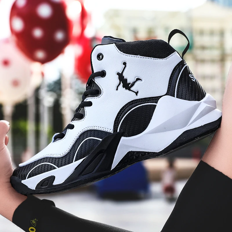 Мужская Баскетбольная обувь ботильоны дышащие мужские кроссовки для тренировок