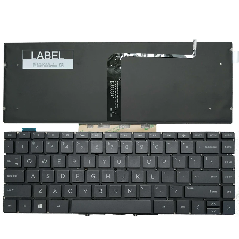 

New Laptop English Keyboard For HP Spectre Folio 13-AK 13-AK0013DX 13-AK0015NR 13-AK1016NR US Keyboard With Backlit