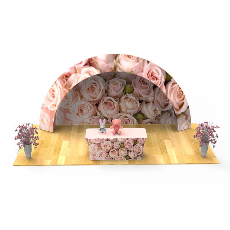 20 футов портативный многоразовый выставочный стенд стандартный дисплей для