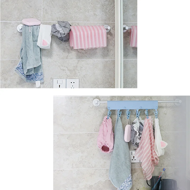 Evilto портативная вешалка для одежды Складная Сушилка Нескользящая ванной комнаты