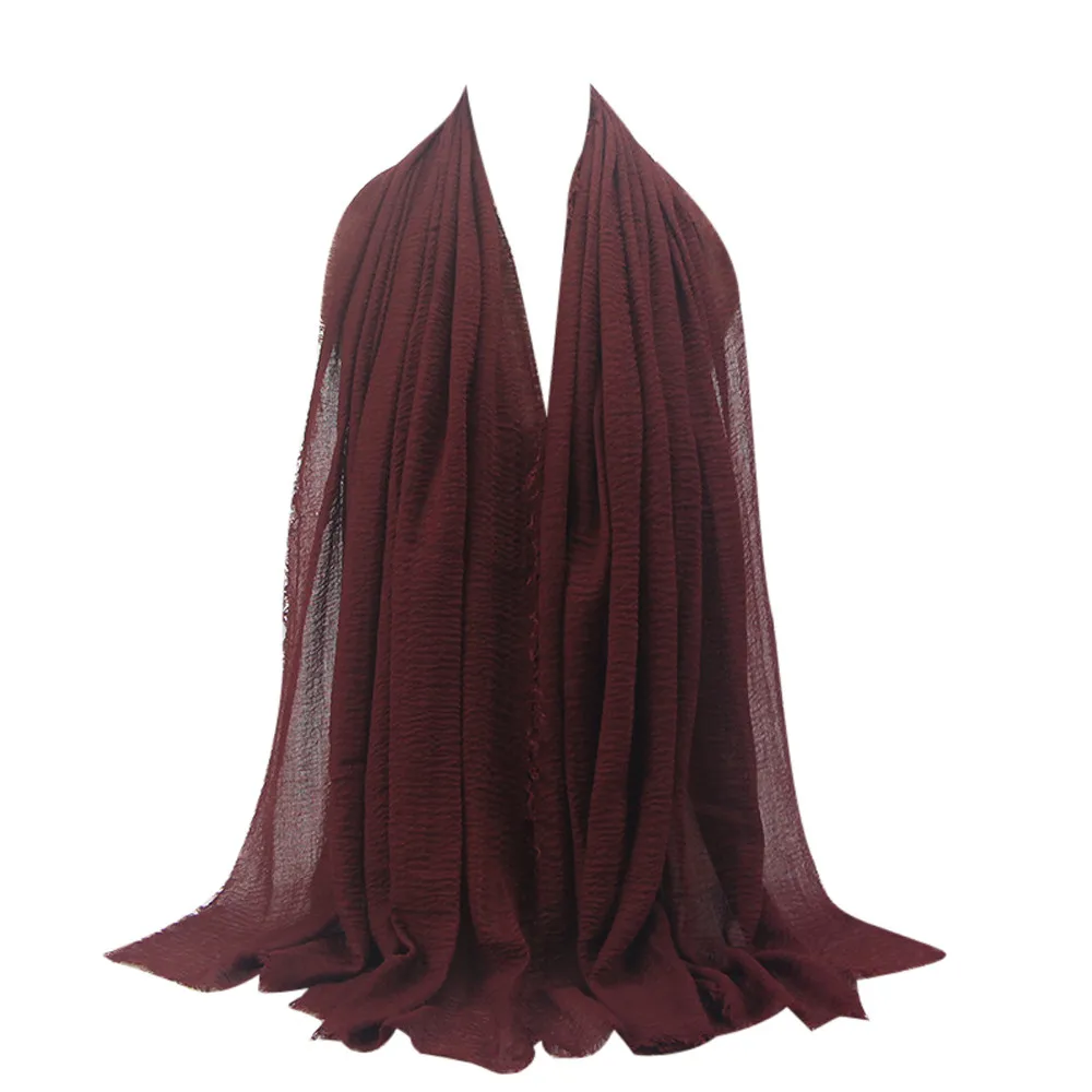 Высококачественный вискозный Макси-хиджаб с мерцающим облаком Шарф шаль мягкий