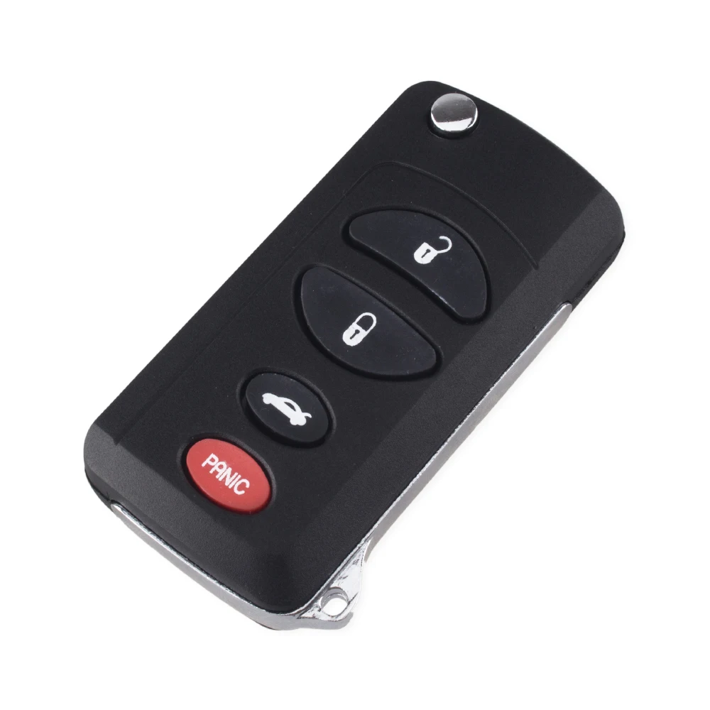 Чехол для автомобильного ключа KEYYOU 4 кнопки модифицированный Chrysler Sebring For Jeep Liberty