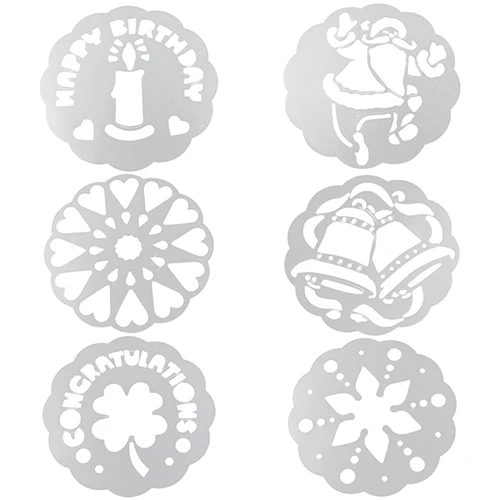 6 шт. формы для штамповки тортов печенья тесто Тирамису инструмент украшения| |