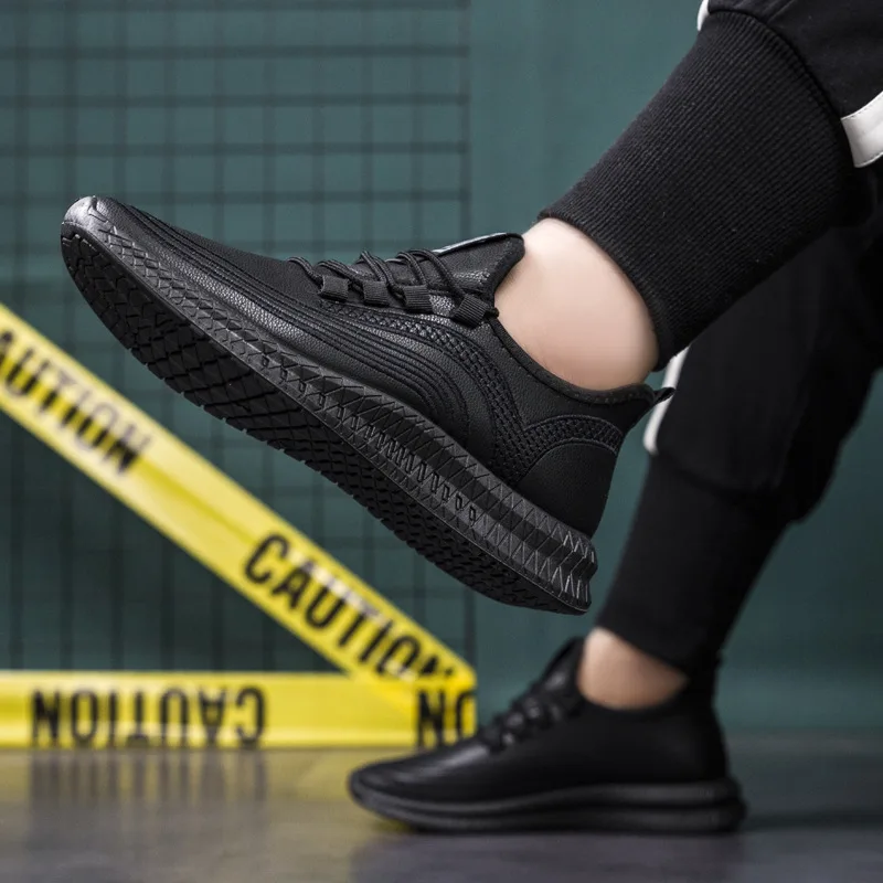 HOT Sale New Leather Men Casual Shoes Autumn Fashion Sneakers Male Flats Shoe Mens Man Designer | Обувь