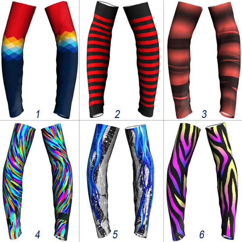 

2022 New design Quality Cycling Arm Sleeves Bicycle Sleeves Sun UV Protection Running Sunscreen Warmer Mtb Bike Arm Cover Cuff