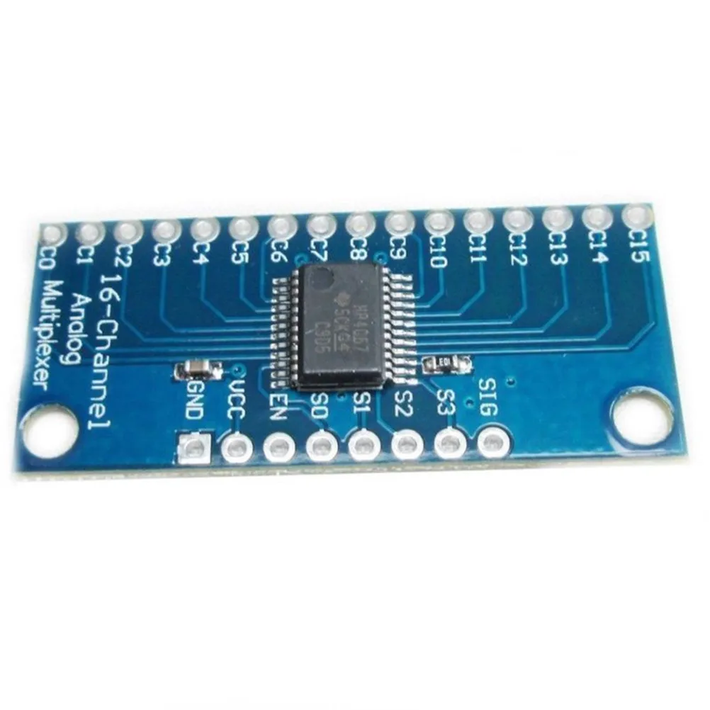 2 шт. 16CH Аналоговый Цифровой MUX Breakout плата CD74HC4067 точный модуль для Arduino |
