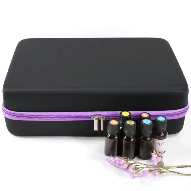 

70 Cells 15ml Essential Oil Bottle Storage Bag Multi-Capacity Nail Polish Essential Oil Bottle Carrying Case Travel Organizer