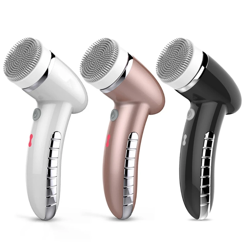 

Electric Massage 4-in-1 Handhold Exfoliating Face Beauty Device Vibration Cleansing Skin Cleanser Rejuvenating Instrument 19QE