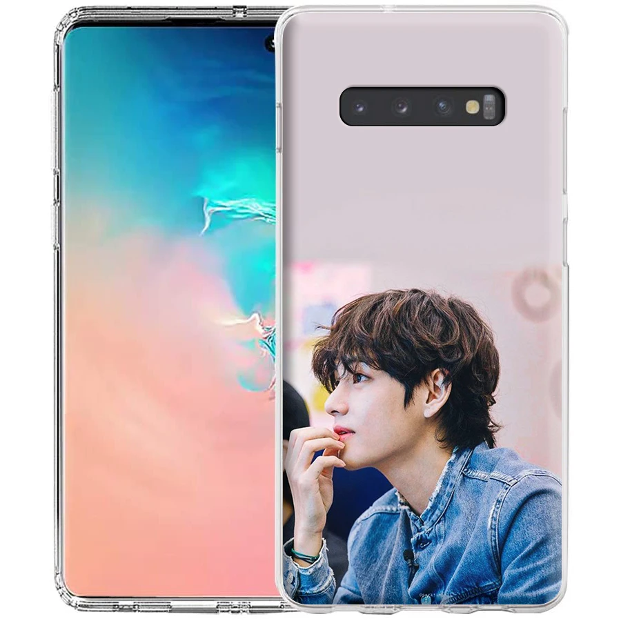 Силиконовый чехол V Kim Tae Hyung для Samsung Galaxy S20 Ultra S10 S10E S9 S8 S7 Note 10 9 8 Plus Edge|Бамперы| |