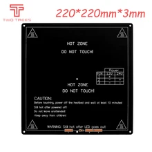 MK3 Mk2 Heated Bed 12V 24V Parts For Reprap Mendel Hot Bed 3D Printer Part 220*220mm Aluminium Plate Heating bed PCB Accessories