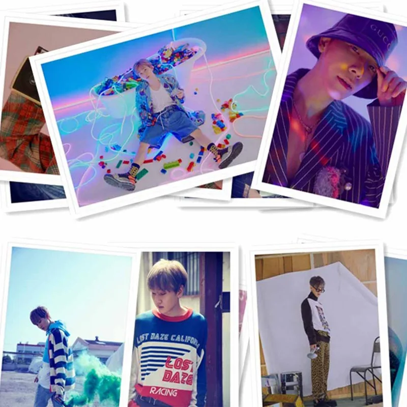 Kpop Super Junior альбом Time_Slip кристальная карта наклейка фото Stikcy Card Lomo фото карта наклейка с металлической коробкой 30 шт